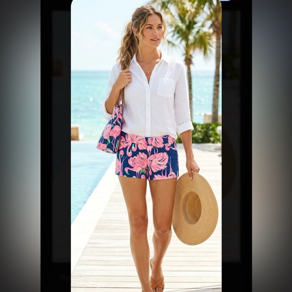 Lilly Pulitzer Pants - Lilly Pulitzer Pink Flamingo  Shorts